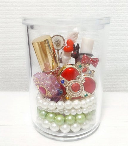 フタ付きクリアケース/DAISO/その他を使ったクチコミ(1枚目)