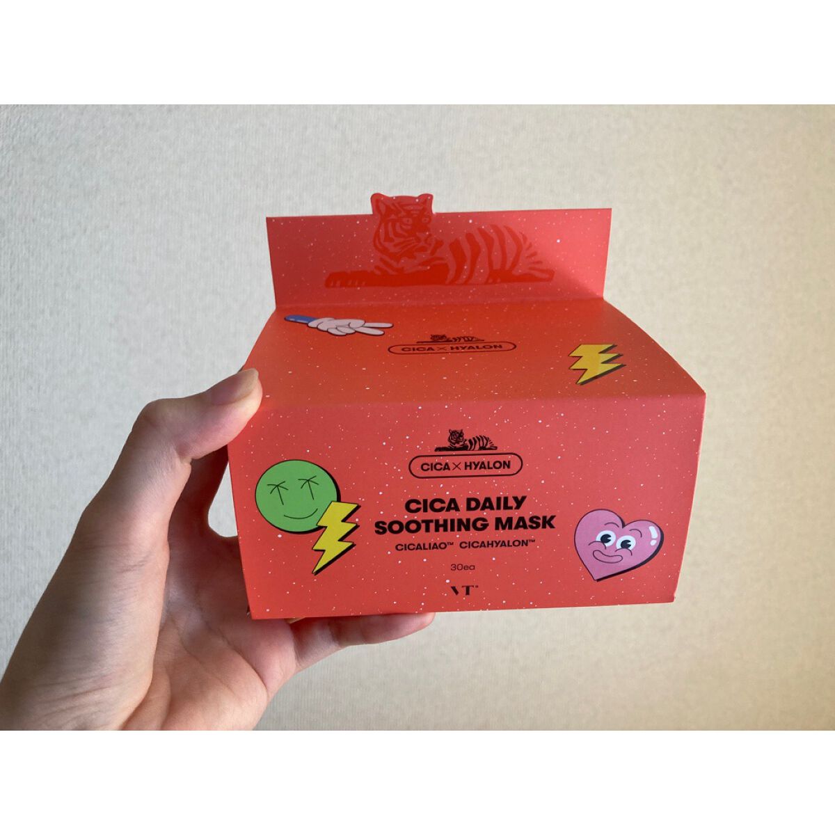 CICA デイリースージングマスク/VT/シートマスク・パックを使ったクチコミ（1枚目）