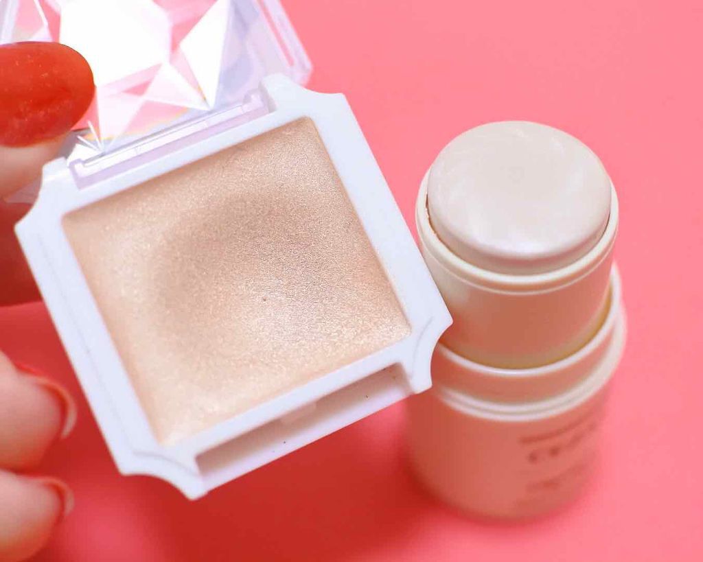 クリームハイライター/キャンメイク/クリームハイライトを使ったクチコミ(2枚目)