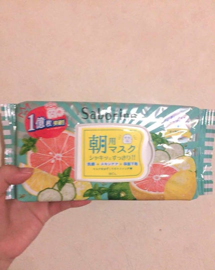 目ざまシート ひきしめタイプ/サボリーノ/シートマスク・パックを使ったクチコミ(1枚目)