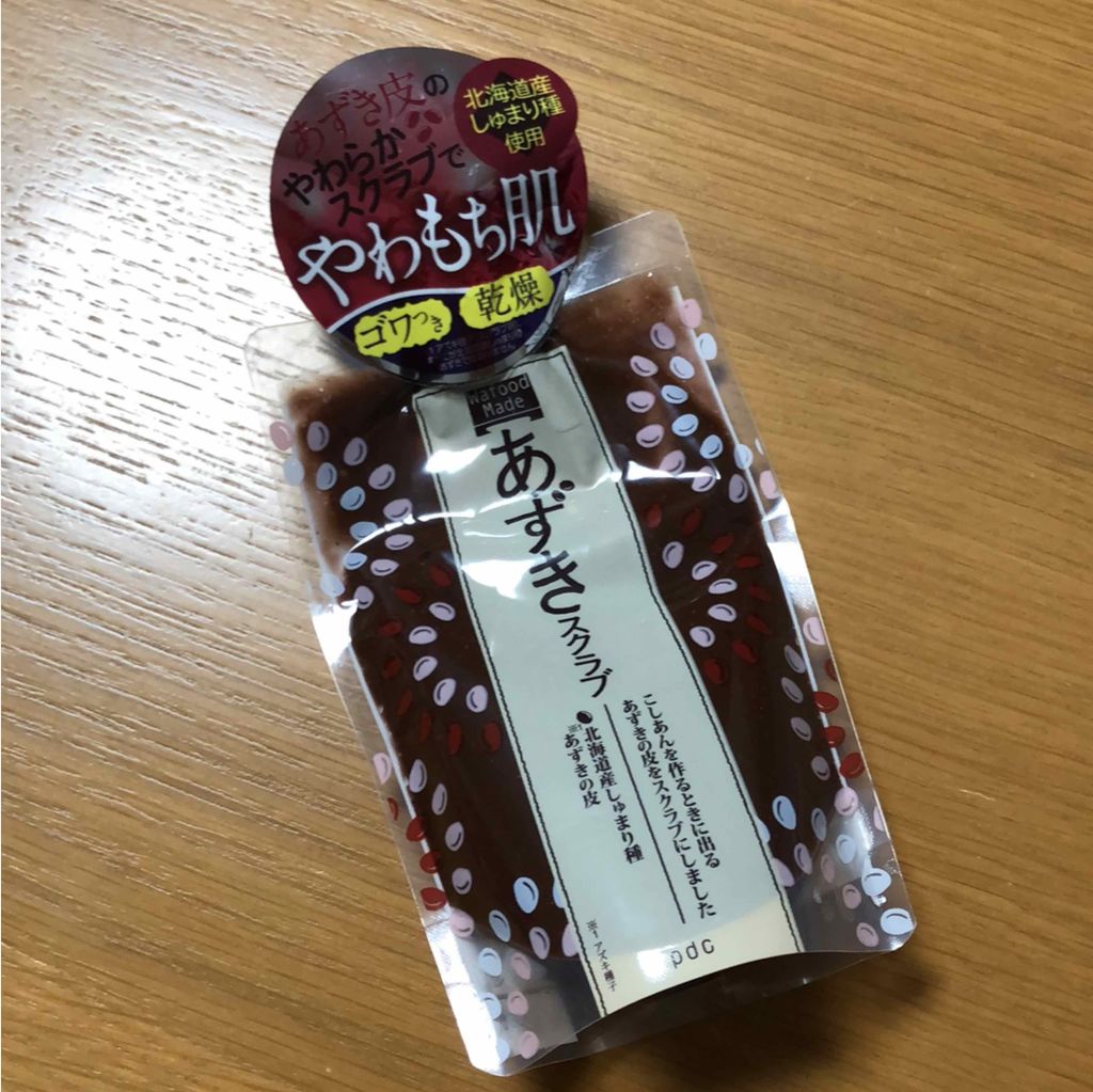 ワフードメイド あずきスクラブ/pdc/スクラブ・ゴマージュを使ったクチコミ(1枚目)