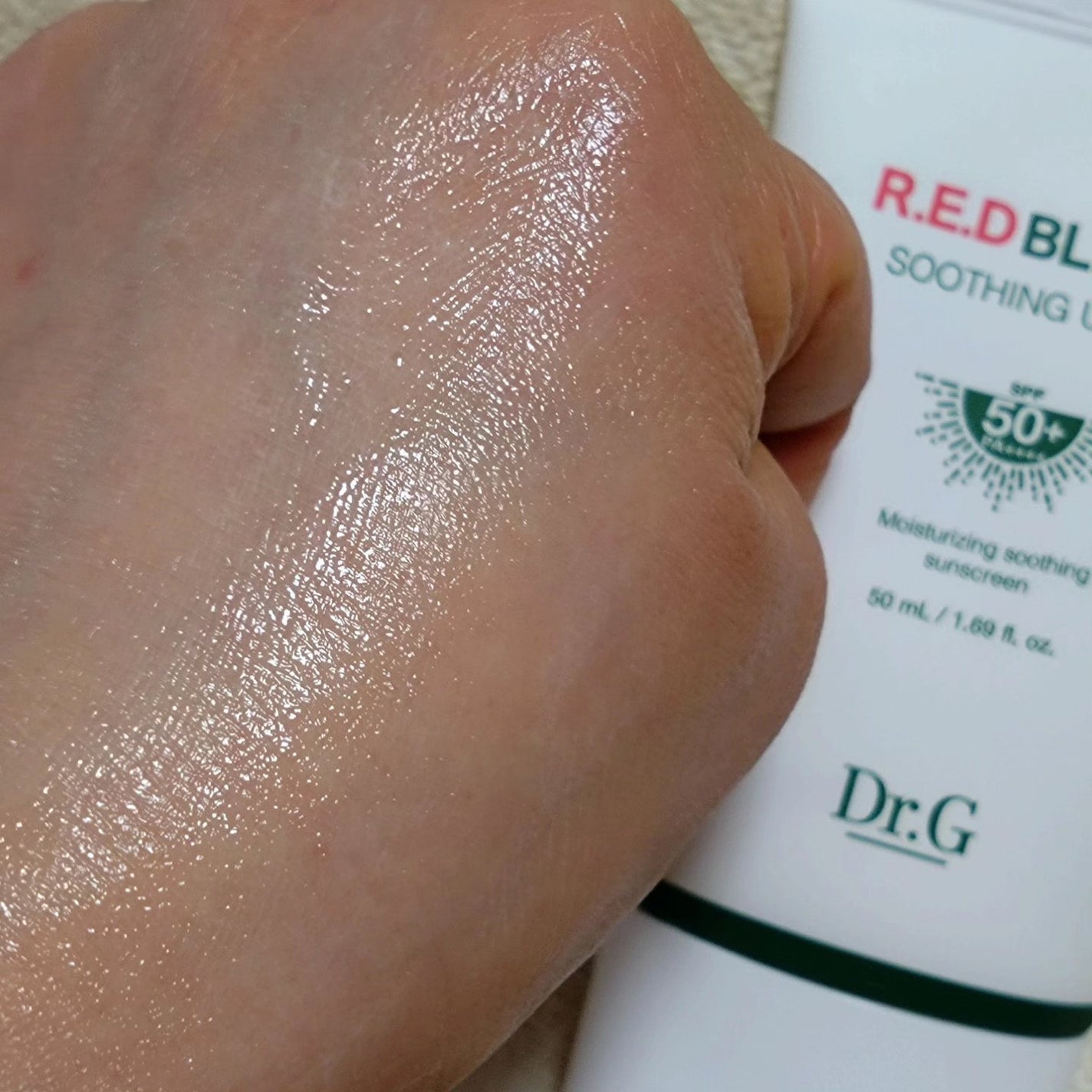 レッドブレミッシュスージングアップサン/Dr.G/日焼け止めクリームを使ったクチコミ(6枚目)