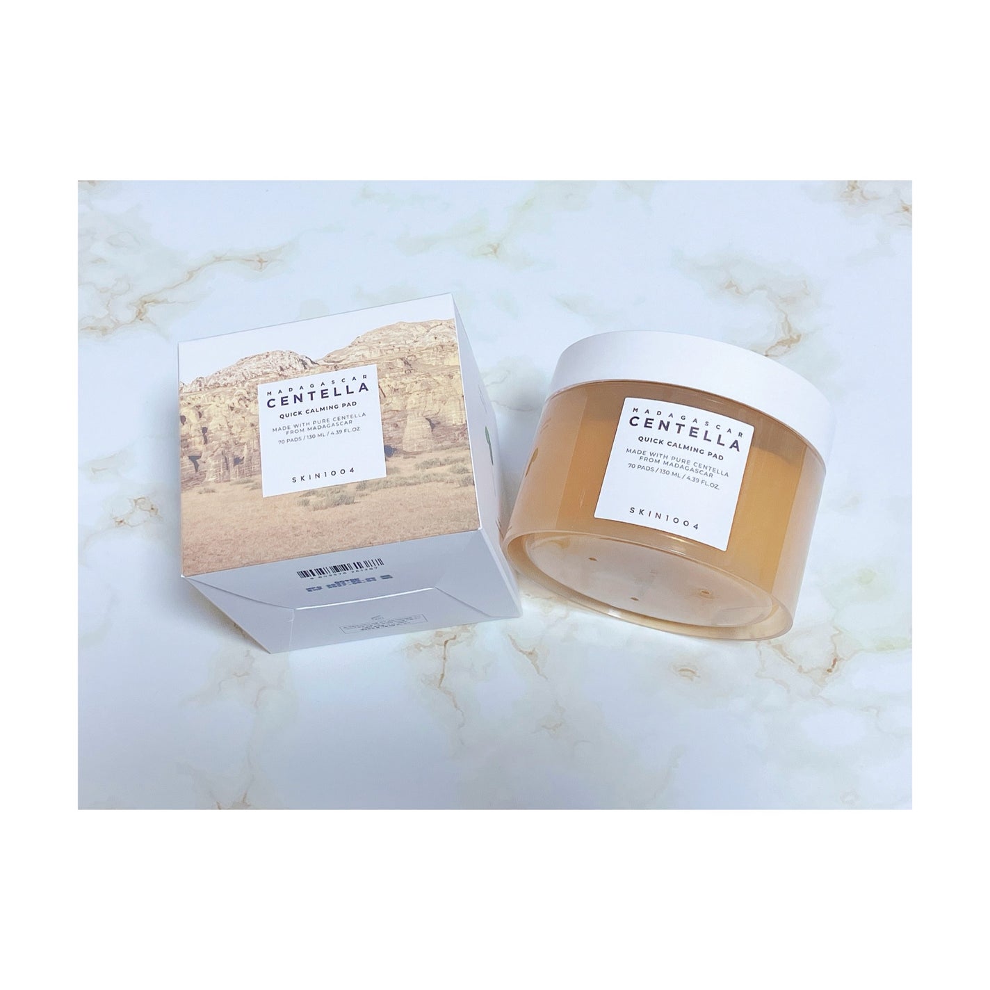 センテラ クイックカーミングパッド/SKIN1004/トナーパッドを使ったクチコミ(1枚目)