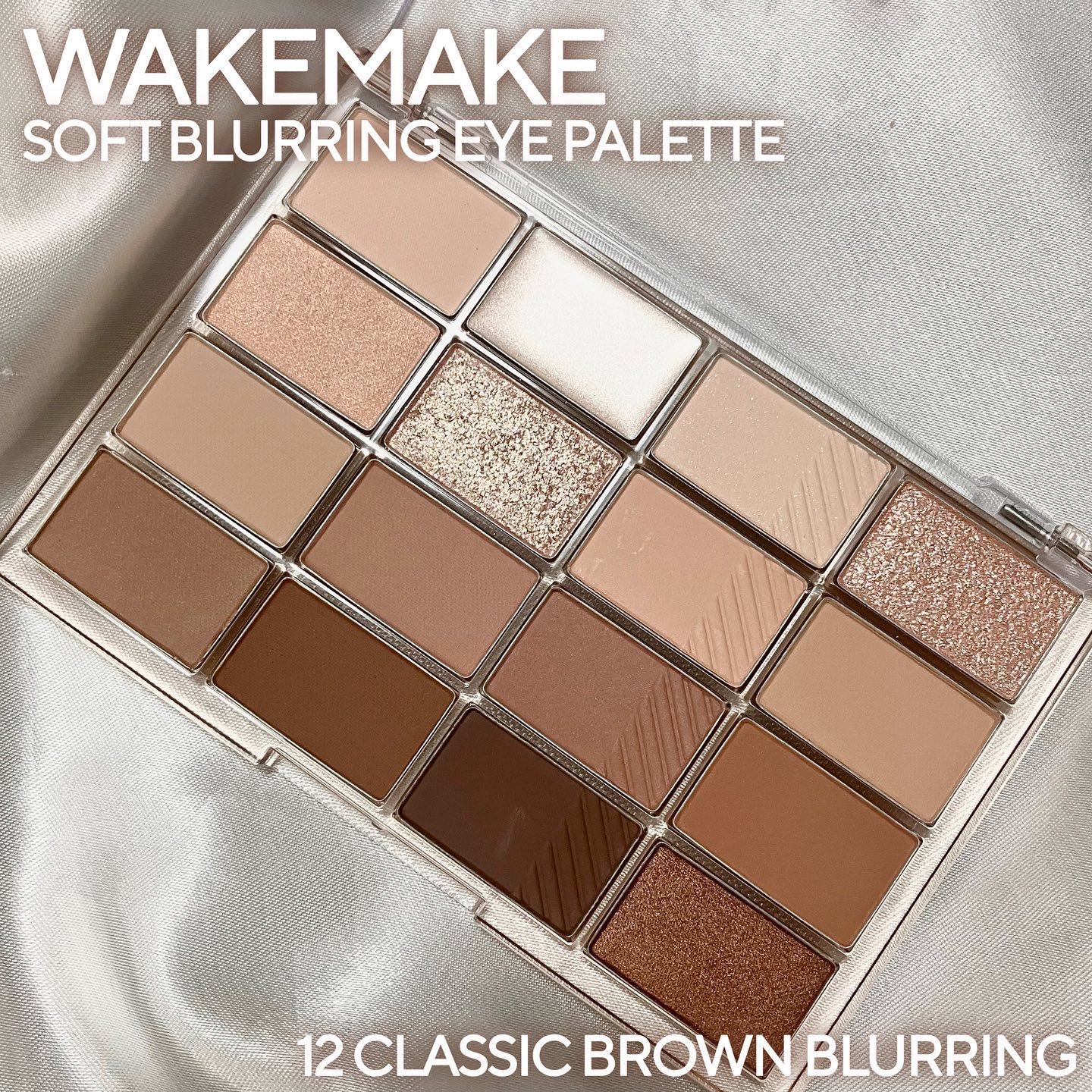 ソフトブラーリングアイパレット/wakemake/アイシャドウパレットを使ったクチコミ（2枚目）