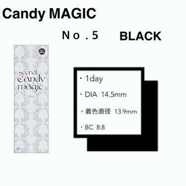 secretcandymagic 1day(シークレットキャンディーマジック）/secret candymagic/ワンデー（１DAY）カラコンを使ったクチコミ（1枚目）