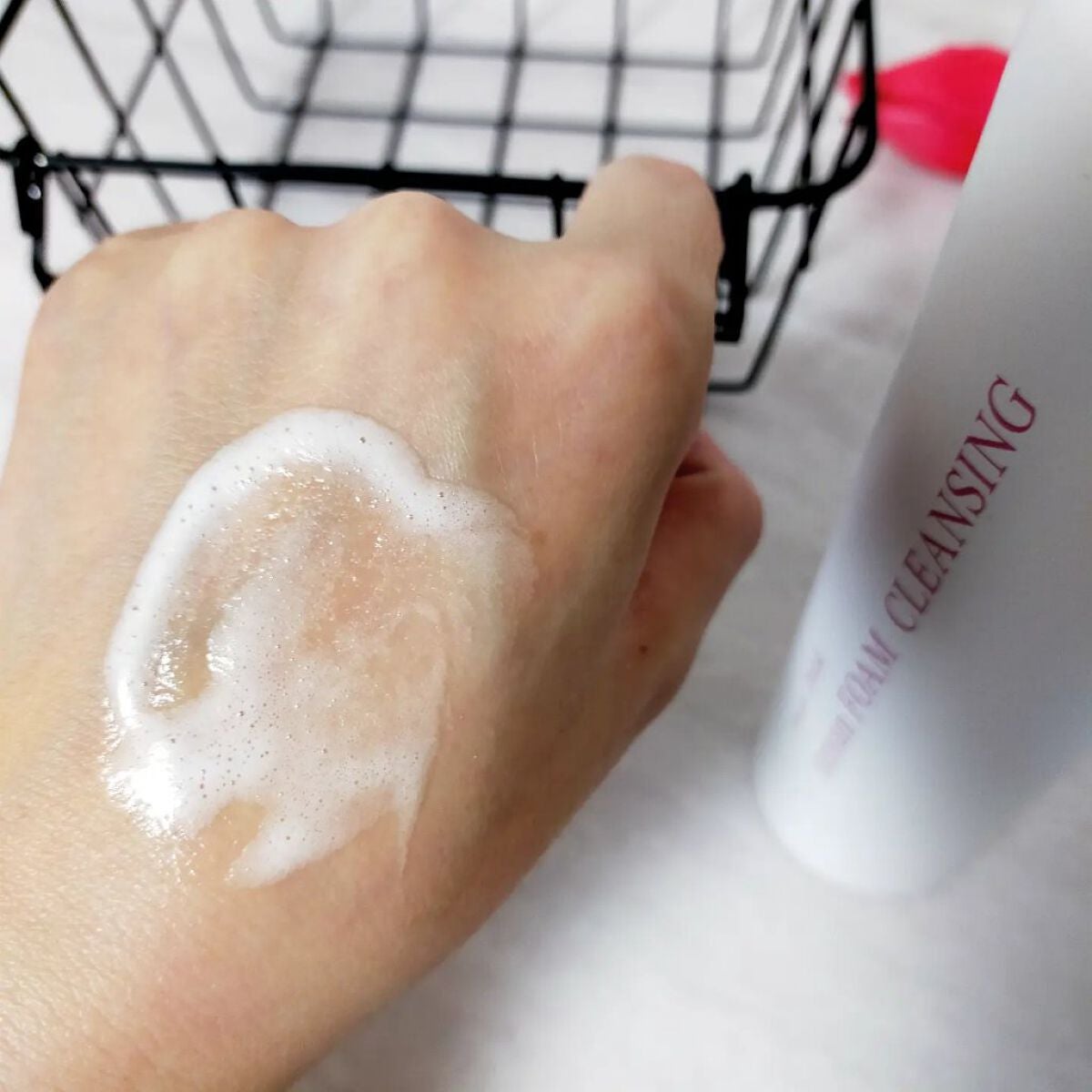 ピンク炭酸フォームパックプラス/プラスキレイ/洗い流すパック・マスクを使ったクチコミ(4枚目)