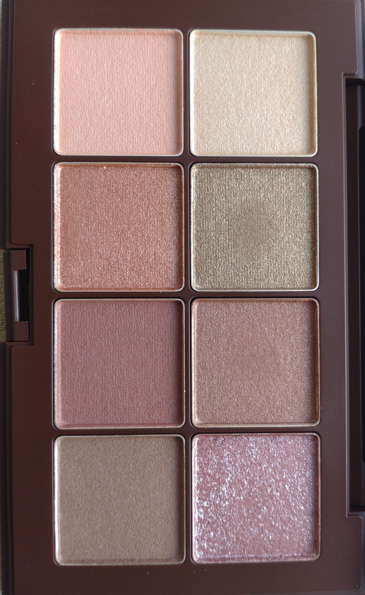 ウォーム メモリーズ アイシャドウパレット/RMK/アイシャドウパレットを使ったクチコミ（2枚目）