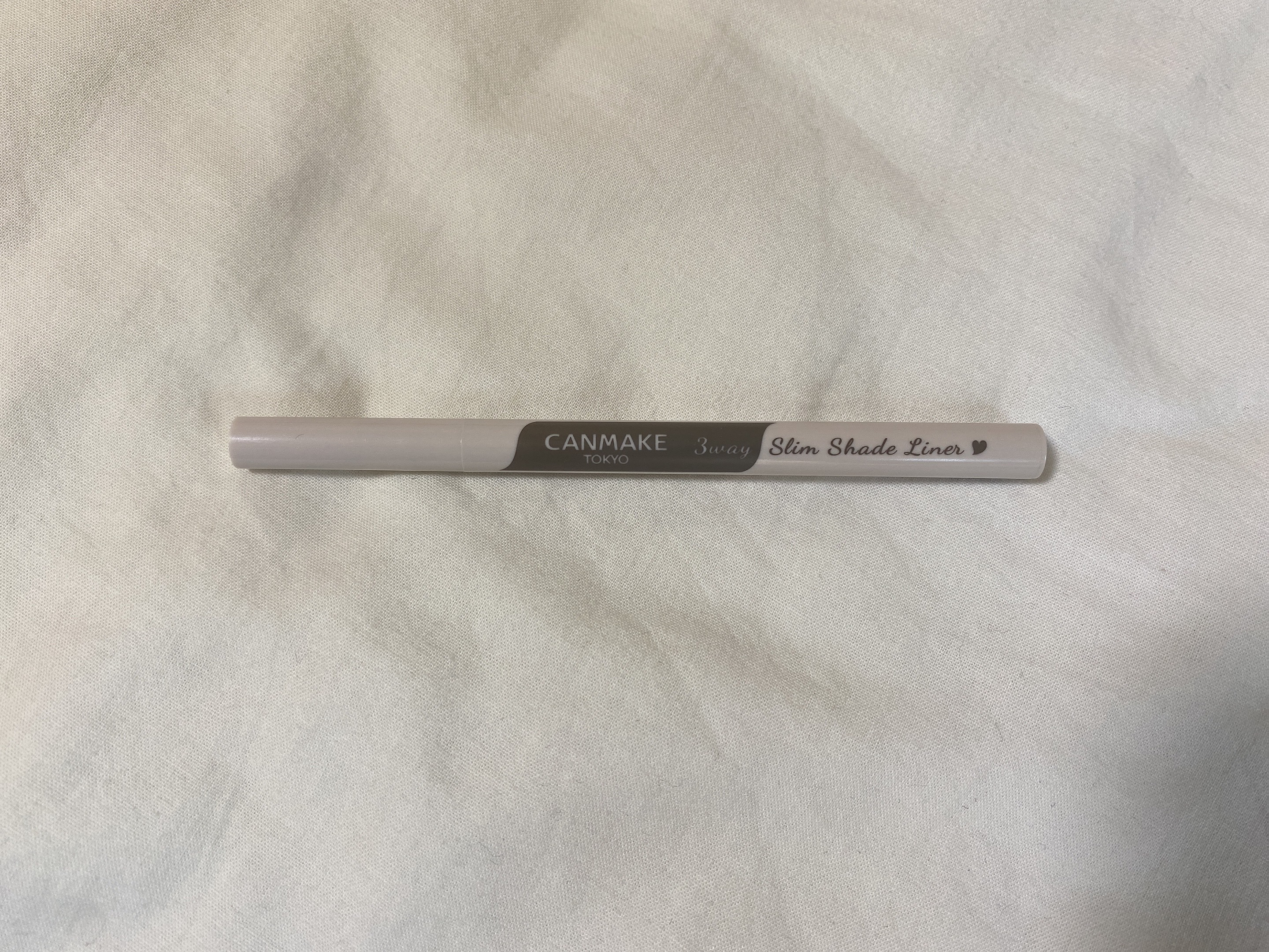 3wayスリムシェードライナー 03 ミストグレージュ/キャンメイク/リキッドアイライナーを使ったクチコミ（1枚目）