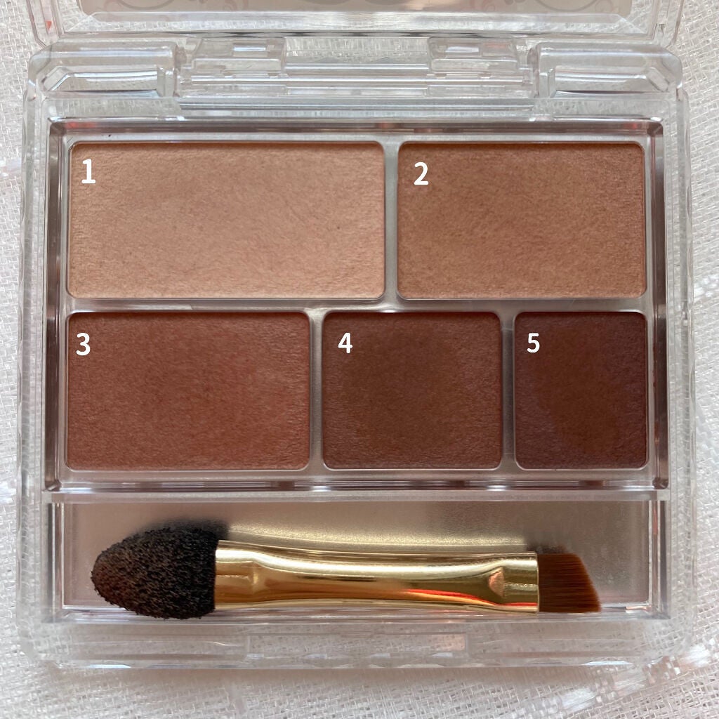 パーフェクトマルチアイズ/キャンメイク/アイシャドウパレットを使ったクチコミ(3枚目)