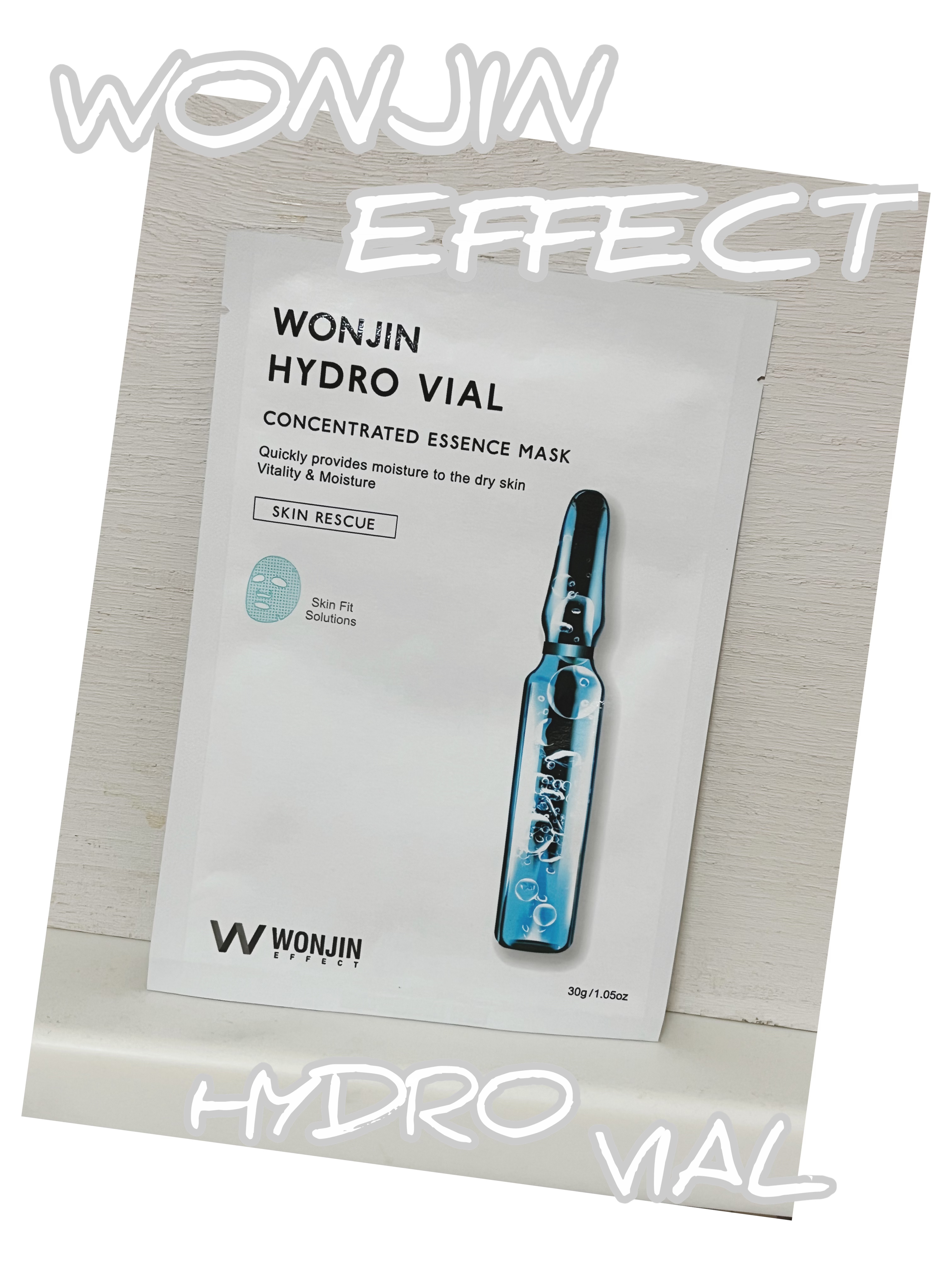 HYDRO VIAL MASK/WONJIN EFFECT/シートマスク・パックを使ったクチコミ（1枚目）