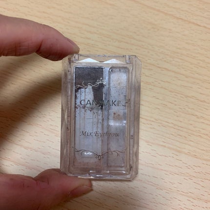 ミックスアイブロウ 02 ナチュラルブラウン/キャンメイク/パウダーアイブロウを使ったクチコミ(1枚目)