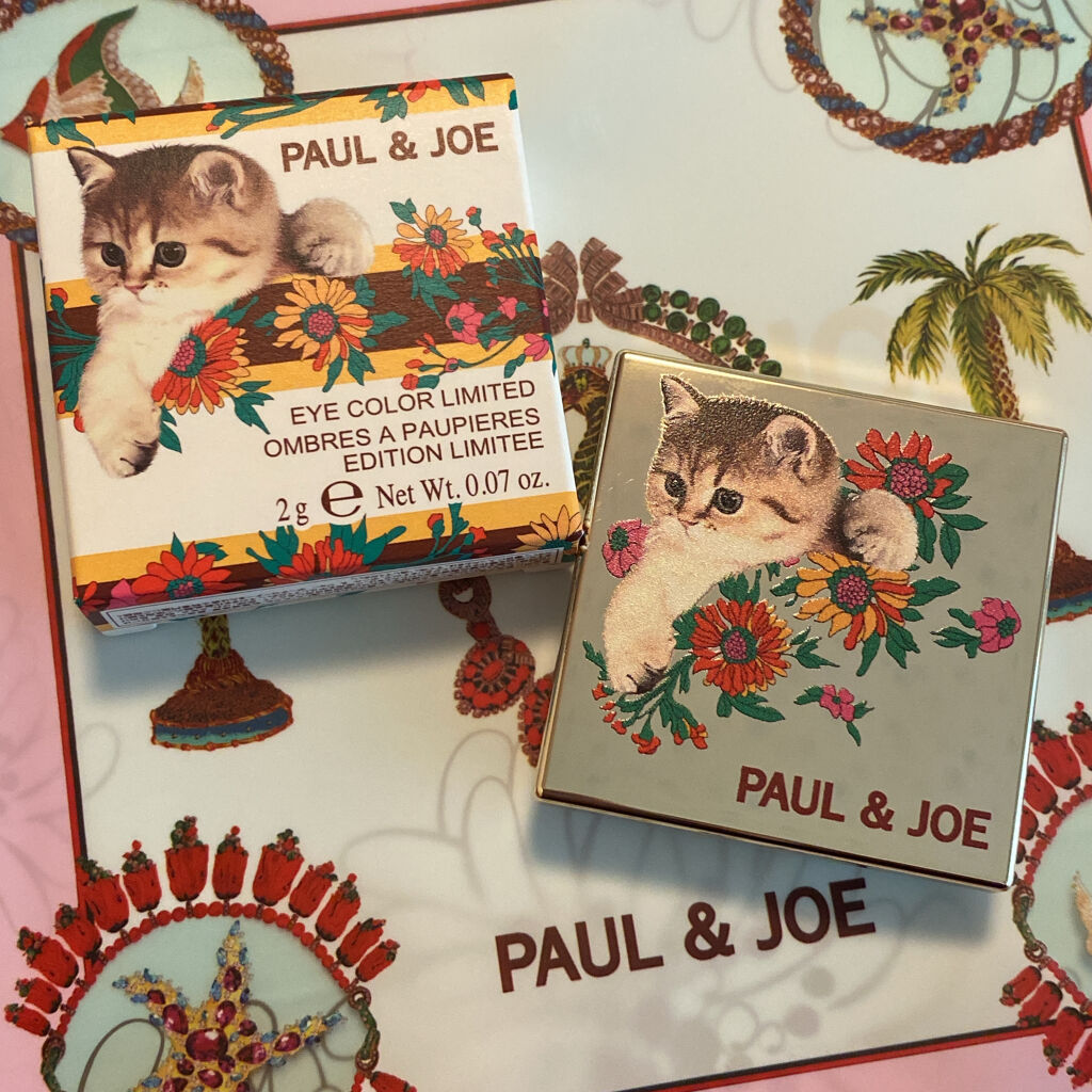 アイカラー リミテッド 016 グラス ア ラ フレーズ/PAUL & JOE BEAUTE/アイシャドウパレットを使ったクチコミ（2枚目）