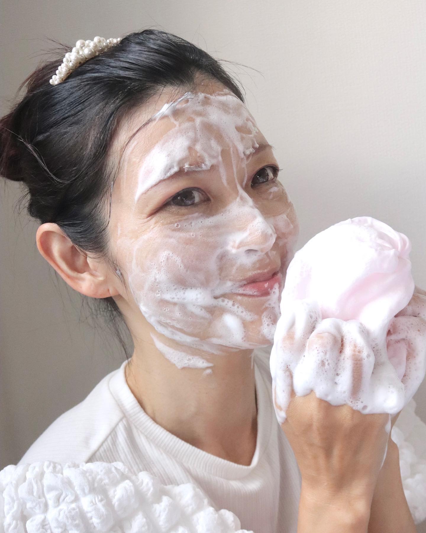 クリア クリーミーウォッシュ/BRIGHTAGE/洗顔フォームを使ったクチコミ（3枚目）