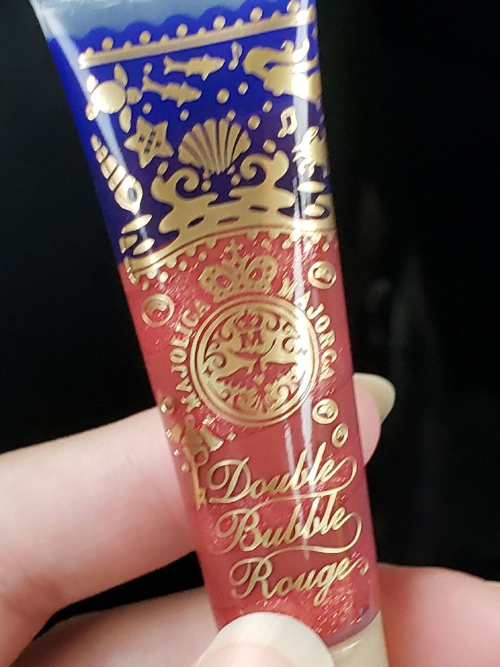 ダブルバブルルージュ RS 月と宴/MAJOLICA MAJORCA/口紅を使ったクチコミ（1枚目）