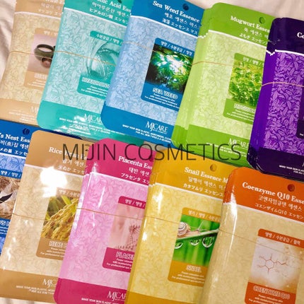 MJ-Care 米ぬかエッセンスマスクのクチコミ「【私が本当に大好きなパック】
今回は、
MIJIN COSMETICSのパックを
紹介します.....」(1枚目)