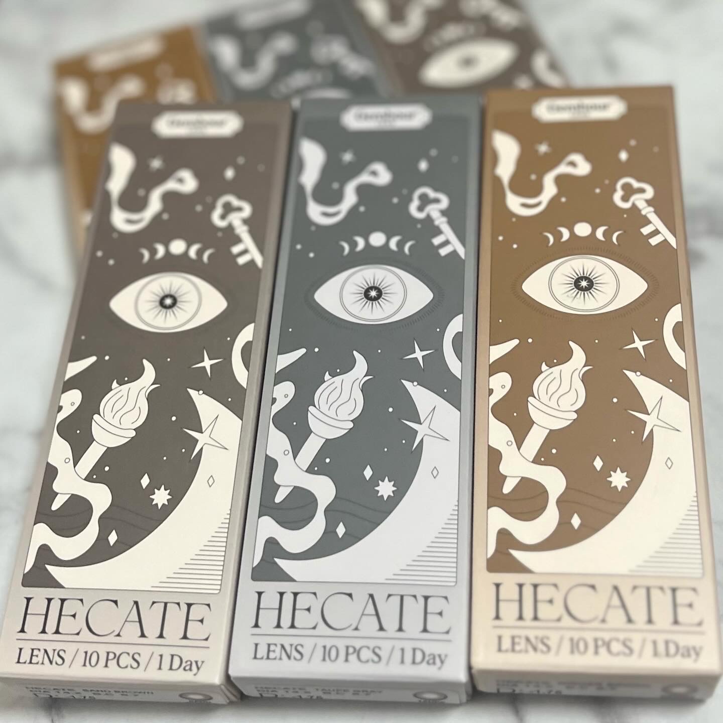 Hecate 1Day/Gemhour lens/カラーコンタクトレンズを使ったクチコミ（2枚目）