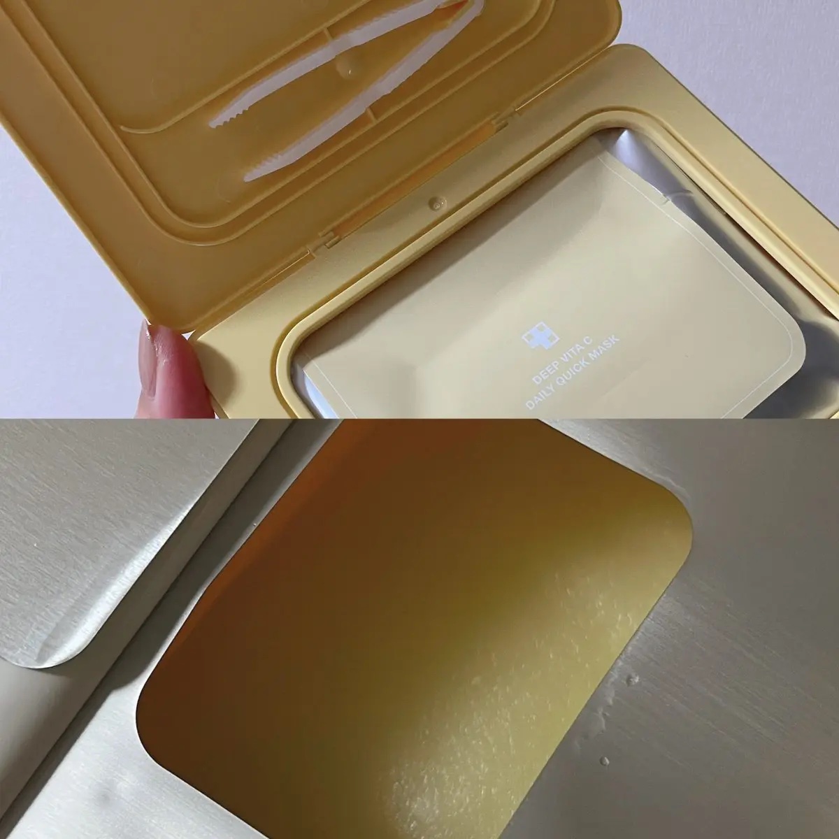 ディープ ビタC デイリー クイック マスク/MEDICUBE/シートマスク・パックを使ったクチコミ（2枚目）