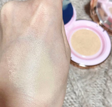 ピンクティーツリーカバークッション/APLIN/クッションファンデーションを使ったクチコミ(4枚目)