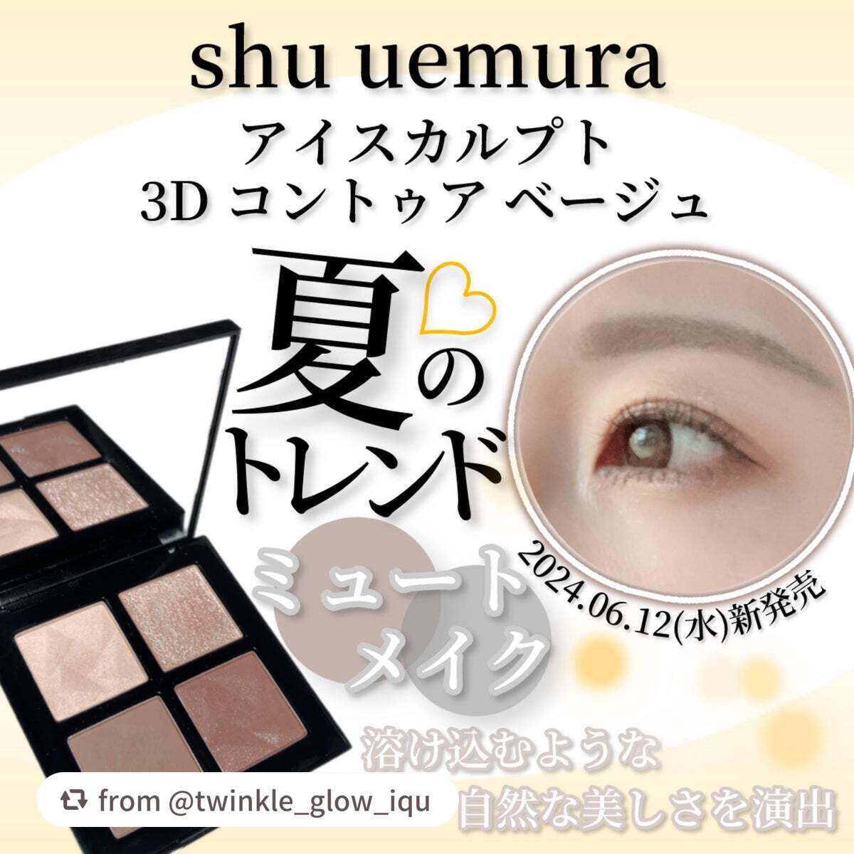 アイスカルプト/shu uemura/アイシャドウパレットを使ったクチコミ(1枚目)