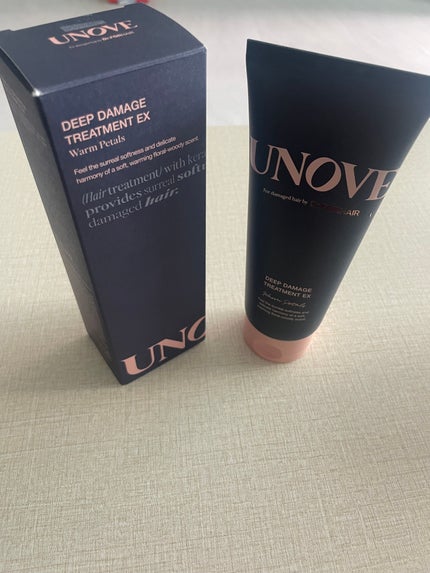 ディープダメージトリートメントEX/UNOVE/洗い流すヘアトリートメントを使ったクチコミ(1枚目)