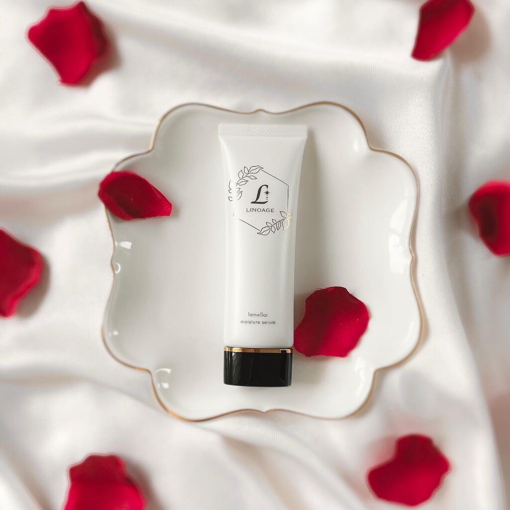ラメラモイスチャーセラム/LINOAGE/美容液を使ったクチコミ（1枚目）