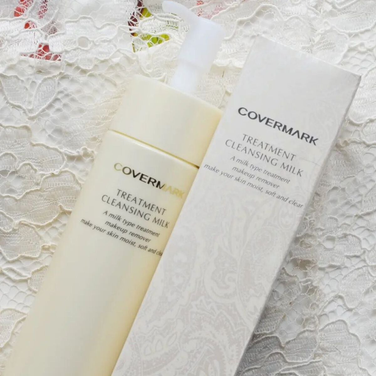 トリートメント クレンジング ミルク/COVERMARK/ミルククレンジングを使ったクチコミ(2枚目)