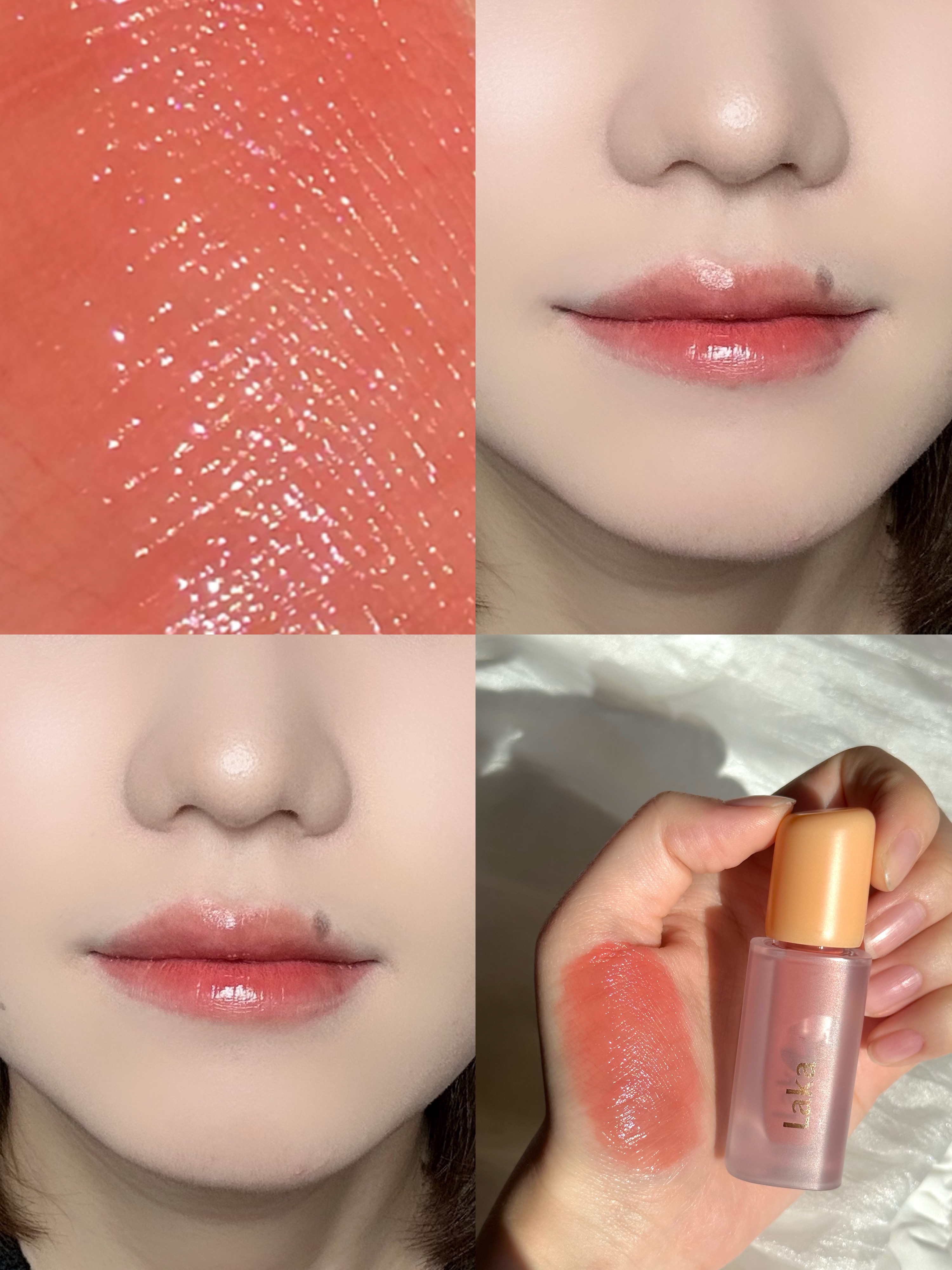 フルーティーグラムティント/Laka/リップティントを使ったクチコミ（2枚目）