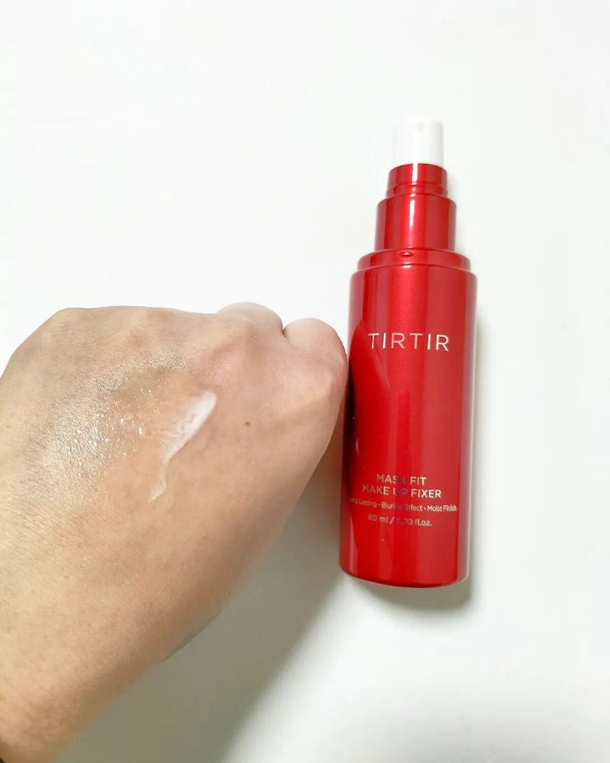 マスクフィット メイクアップフィクサー/TIRTIR(ティルティル)/フィックスミストを使ったクチコミ(6枚目)