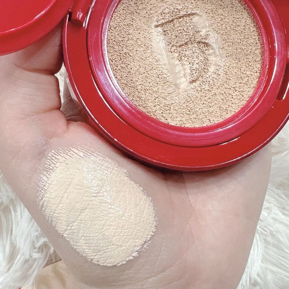 カバーリシャス アルティメット ホワイトクッション/BANILA CO/クッションファンデーションを使ったクチコミ(3枚目)