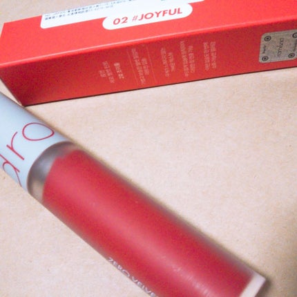 ゼロベルベットティント/rom&nd/リップティントを使ったクチコミ(1枚目)