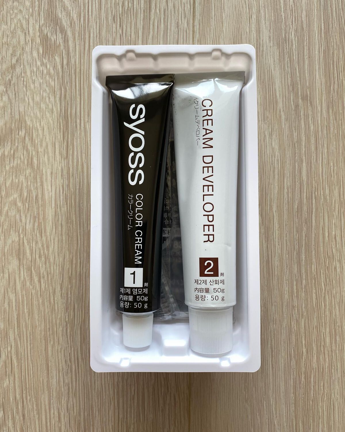 オレオクリーム 2A プレシャスアッシュ/サイオス/ヘアカラーを使ったクチコミ（2枚目）