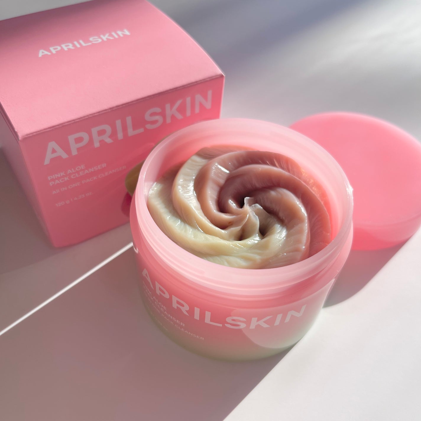 ピンクアロエメレンゲクレンザー/APRILSKIN/その他洗顔料を使ったクチコミ(3枚目)