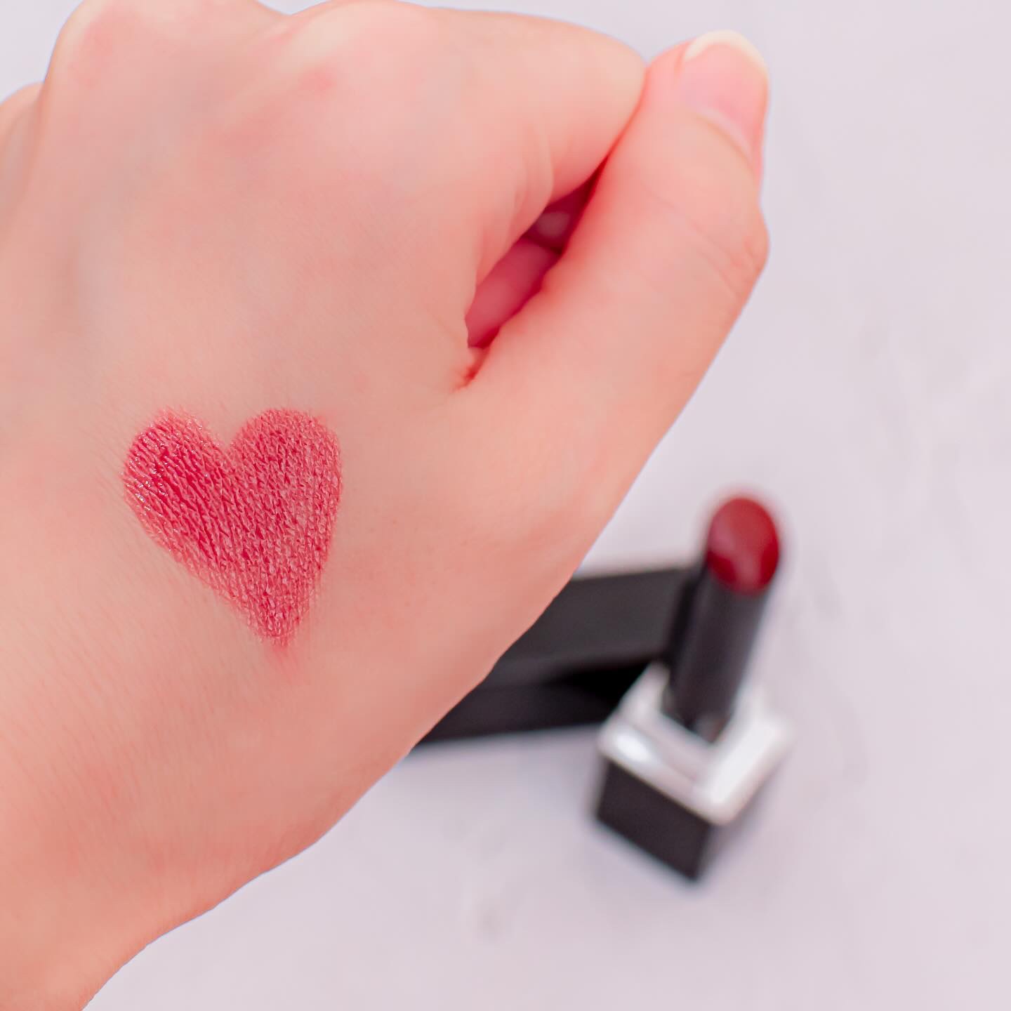 ルージュスターヴァイブラント EX6 Fearless Garnet/KANEBO/口紅を使ったクチコミ（2枚目）