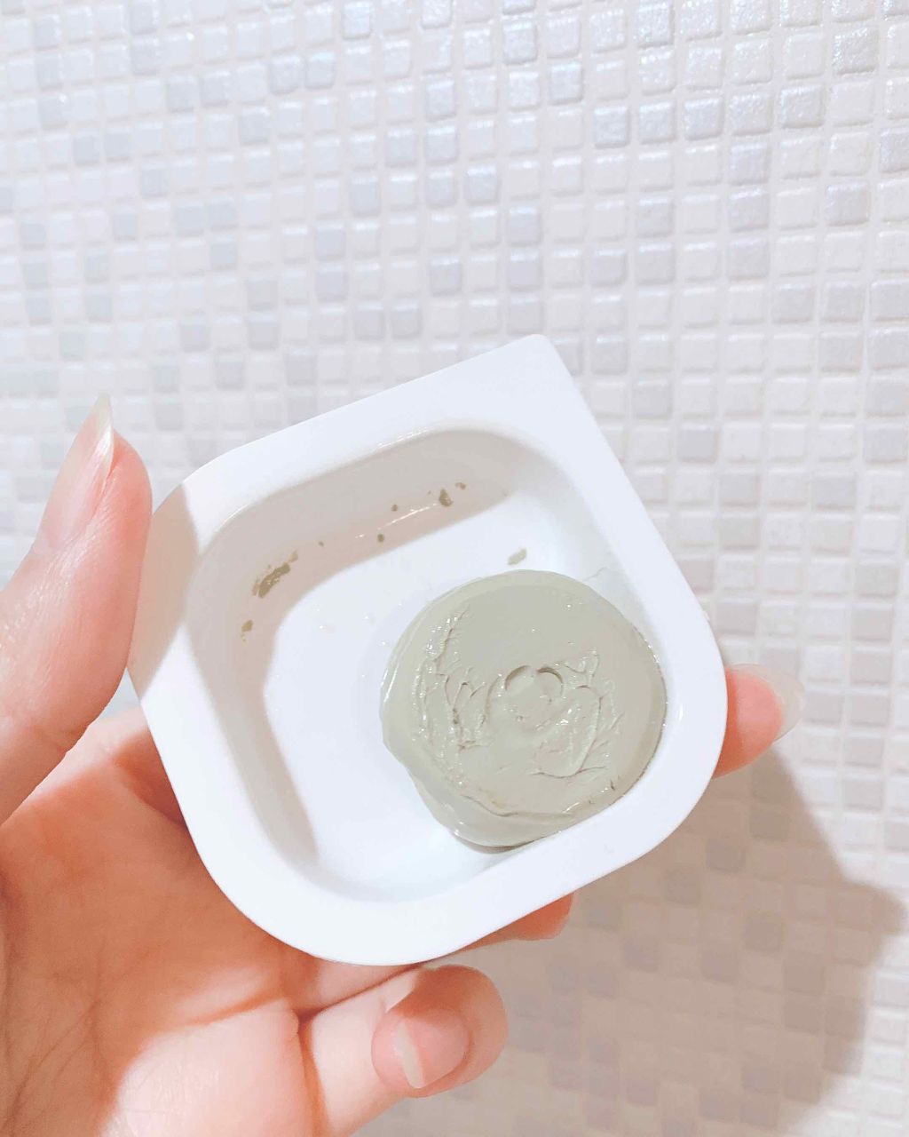 SNP Birds nest aqua ampoule maskのクチコミ「パック日記❣️

なんか毛穴をリセットしたいなと言う日に、
私はよくクレイタイプのマスクをして.....」（3枚目）