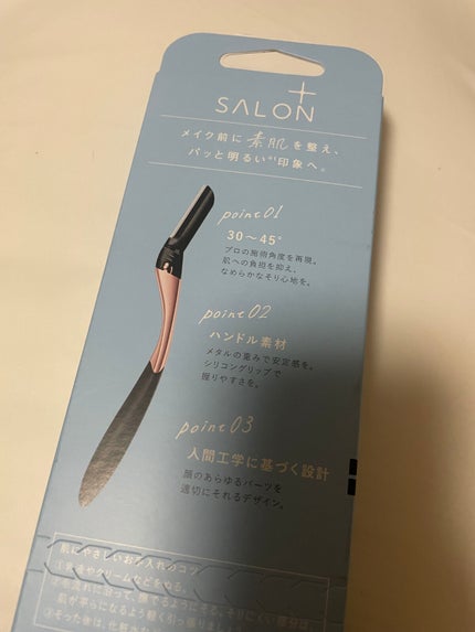 サロンプラス トーンアップ フェイススムーサー ホルダー(刃付き)/サロンプラス/シェーバーを使ったクチコミ(2枚目)