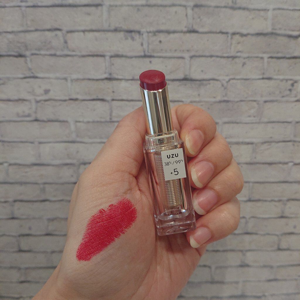  38°C / 99°F Lipstick <TOKYO>/UZU BY FLOWFUSHI/口紅を使ったクチコミ（2枚目）