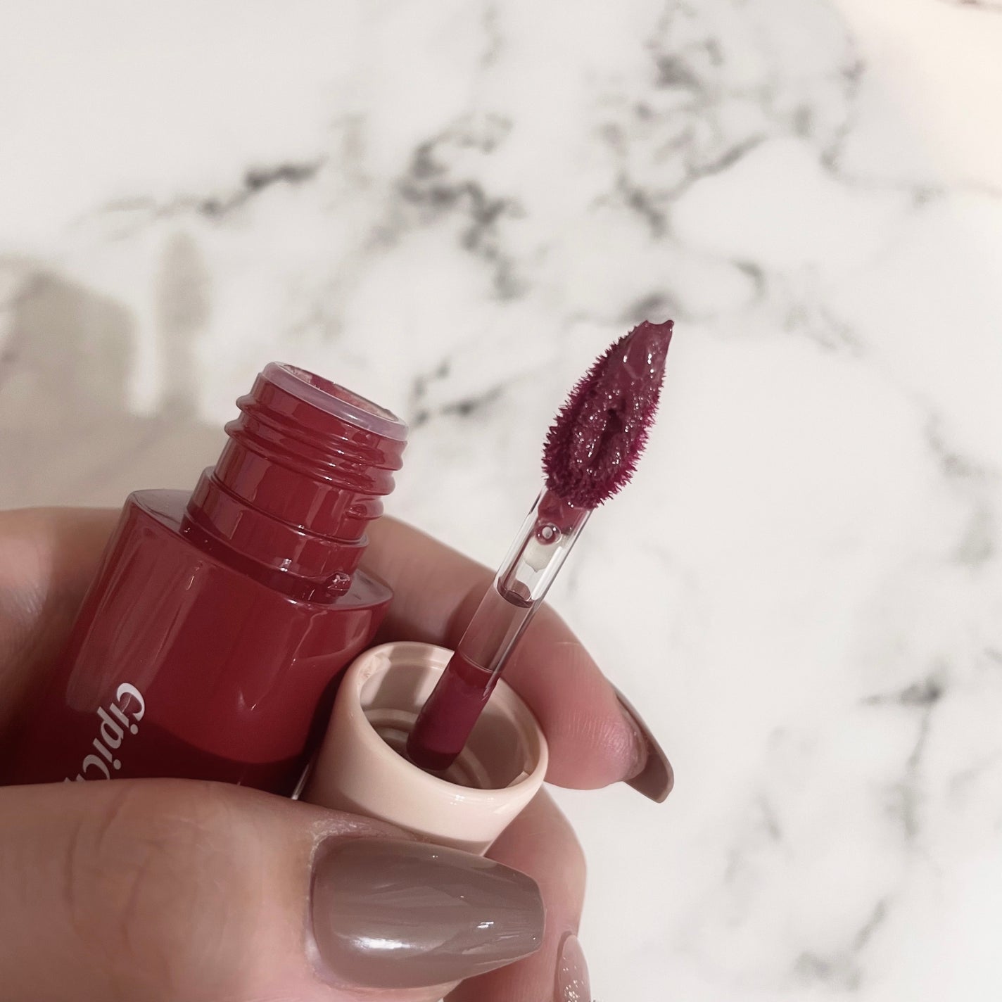 デューイフィルムティント/CipiCipi/リップティントを使ったクチコミ(3枚目)