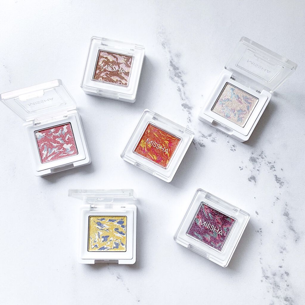 グリッタープリズム シャドウ マーブル グリッタープリズム シャドウ マーブル GOP04/MISSHA/単色アイシャドウを使ったクチコミ（1枚目）