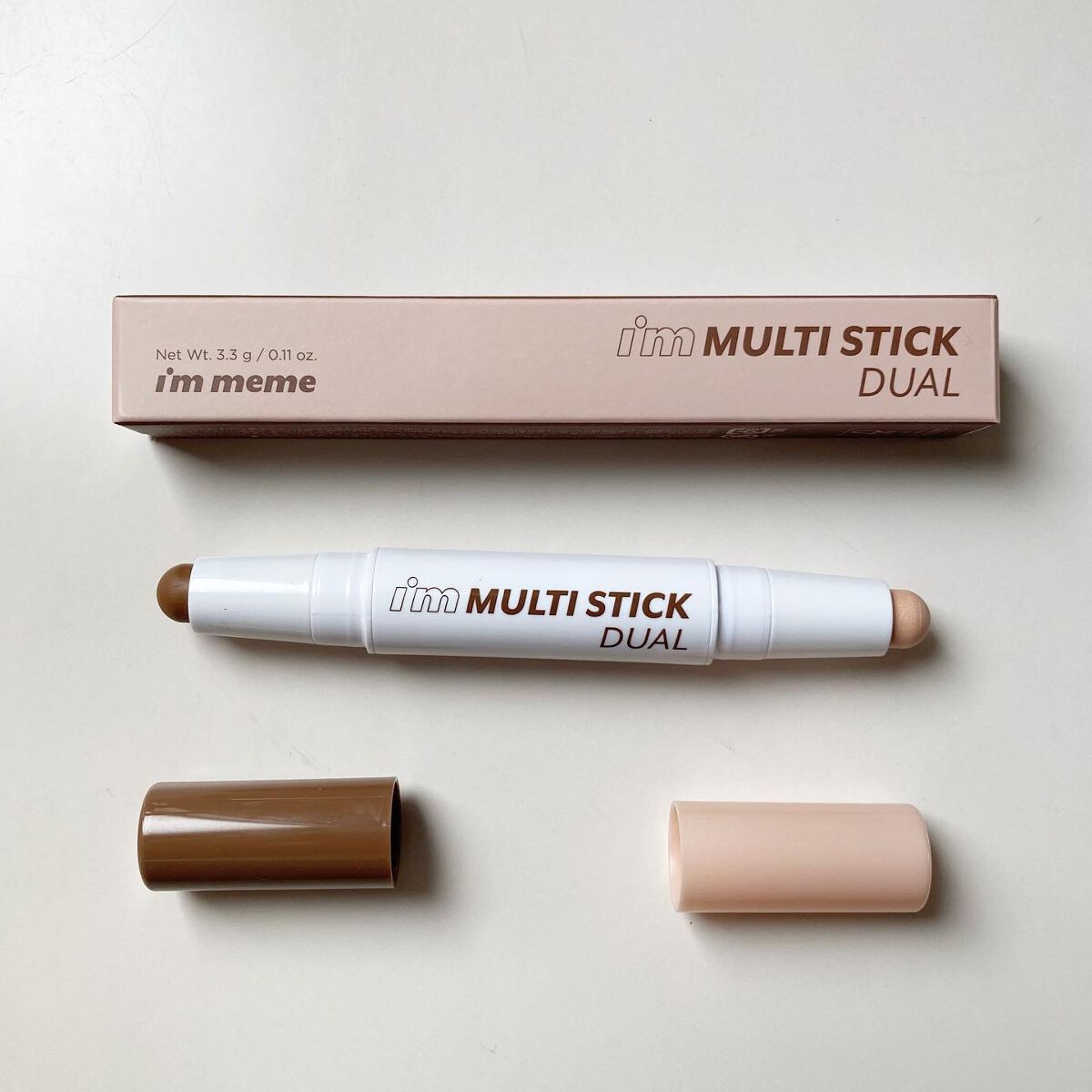 アイムマルチスティック デュアル/i’m meme/シェーディングを使ったクチコミ（2枚目）