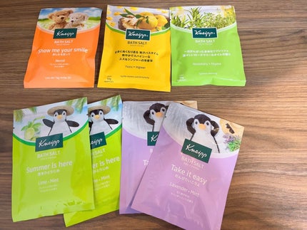 クナイプ バスソルト ライムミントの香り/クナイプ/無機塩系入浴剤を使ったクチコミ(2枚目)