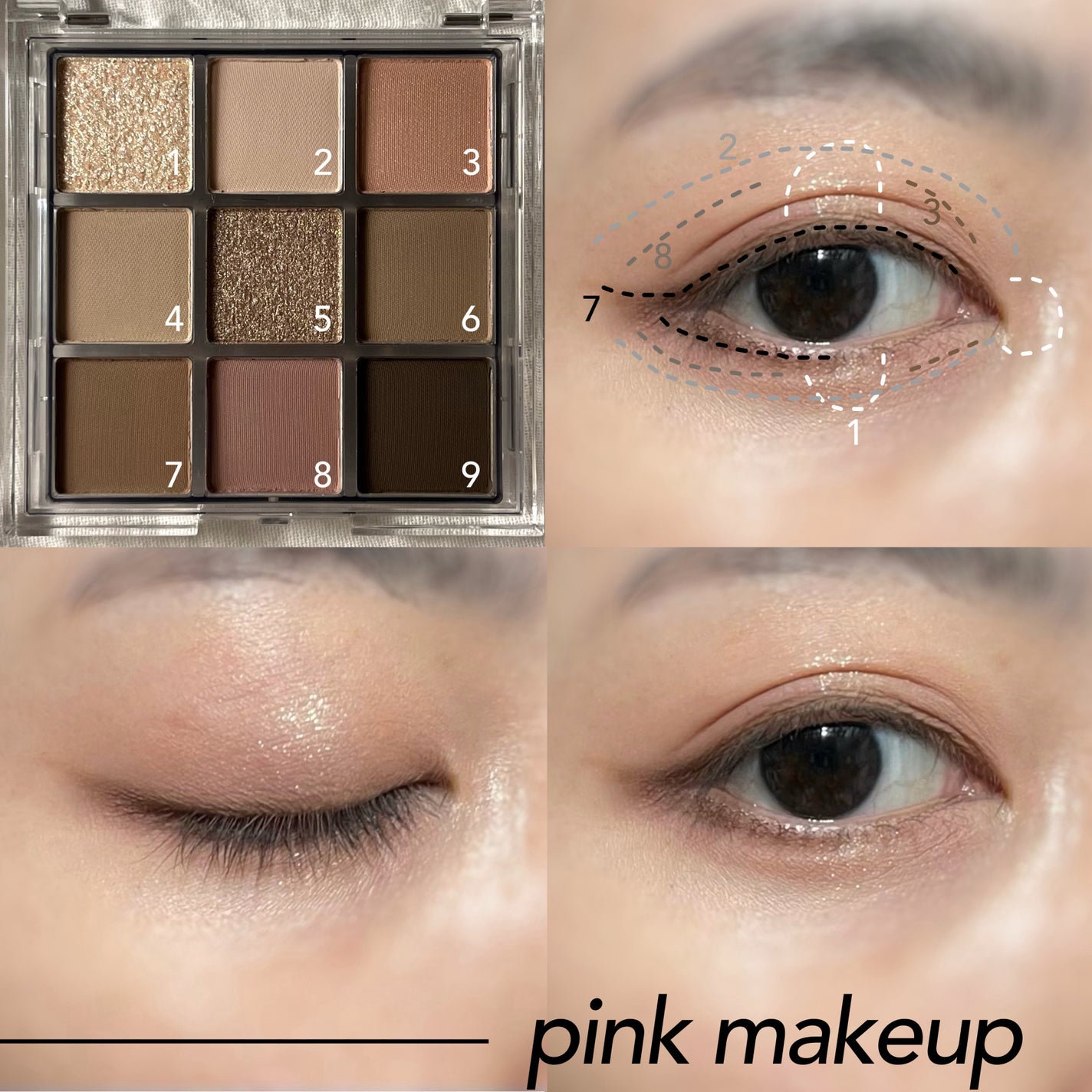 KEYBO FALL IN LOVE SHADOW PALETTE/keybo/アイシャドウパレットを使ったクチコミ(6枚目)