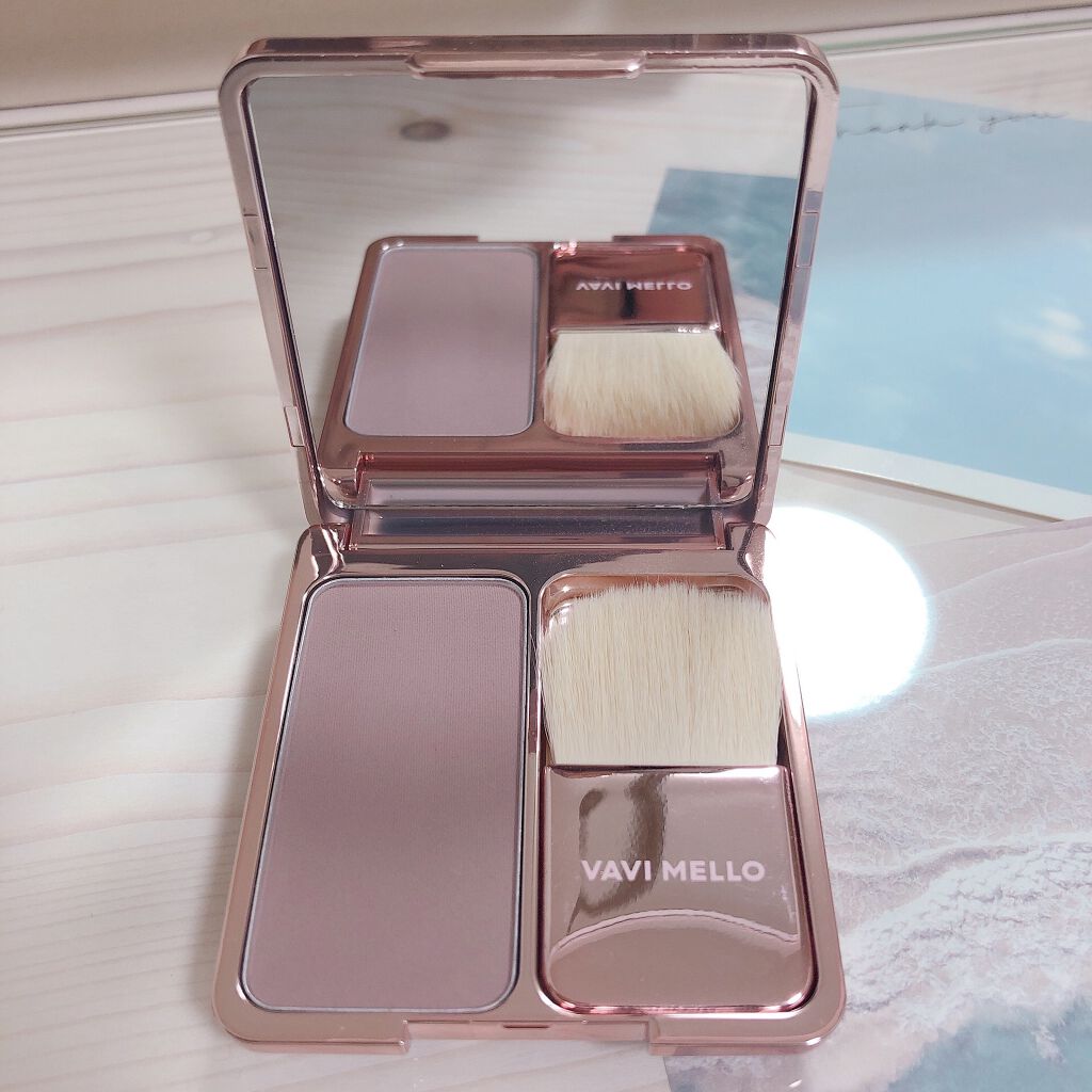 エンチャントグロウブラッシュ/VAVI MELLO/パウダーチークを使ったクチコミ(3枚目)