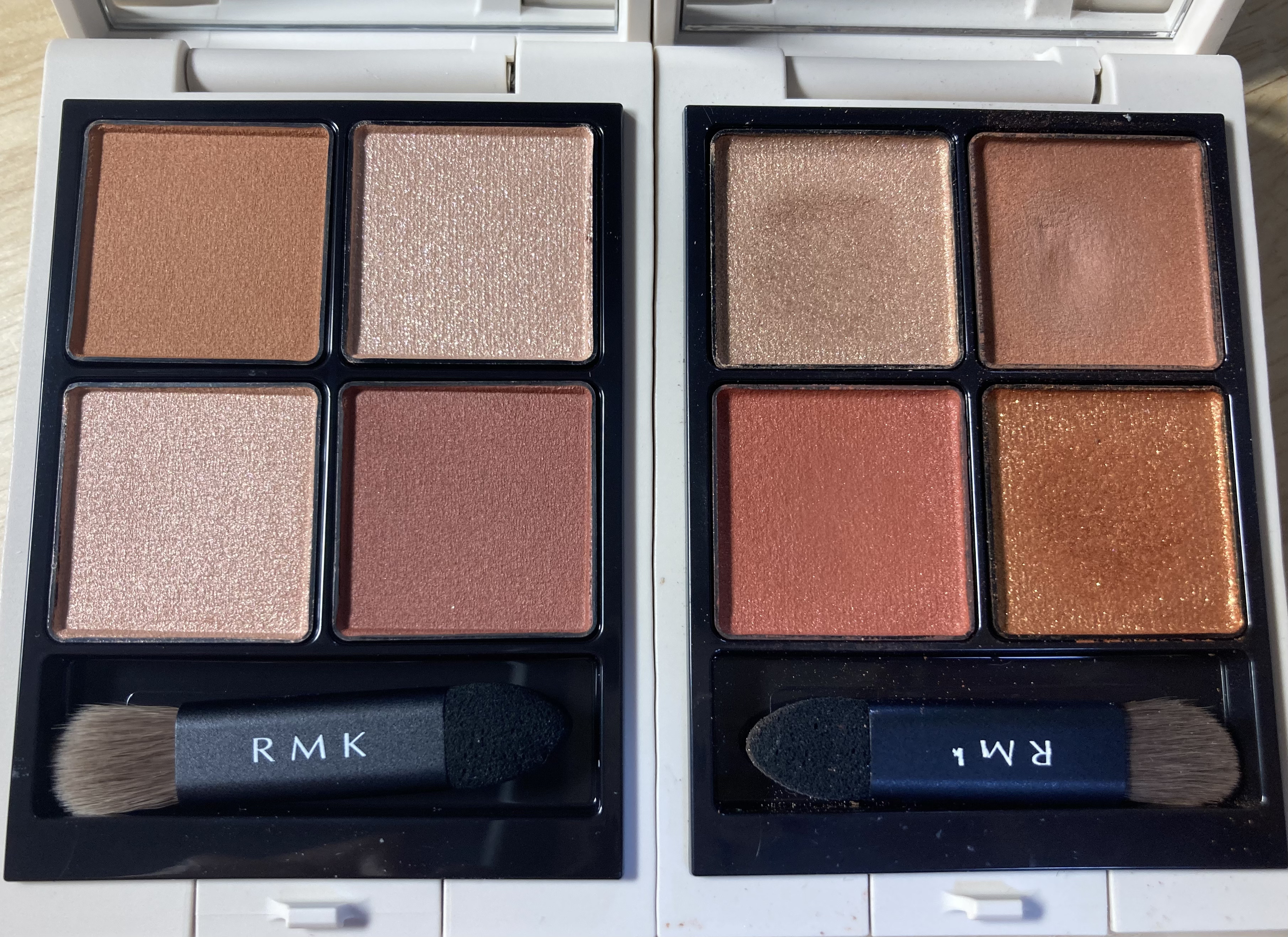 RMK シンクロマティック アイシャドウパレット/RMK/アイシャドウパレットを使ったクチコミ（3枚目）