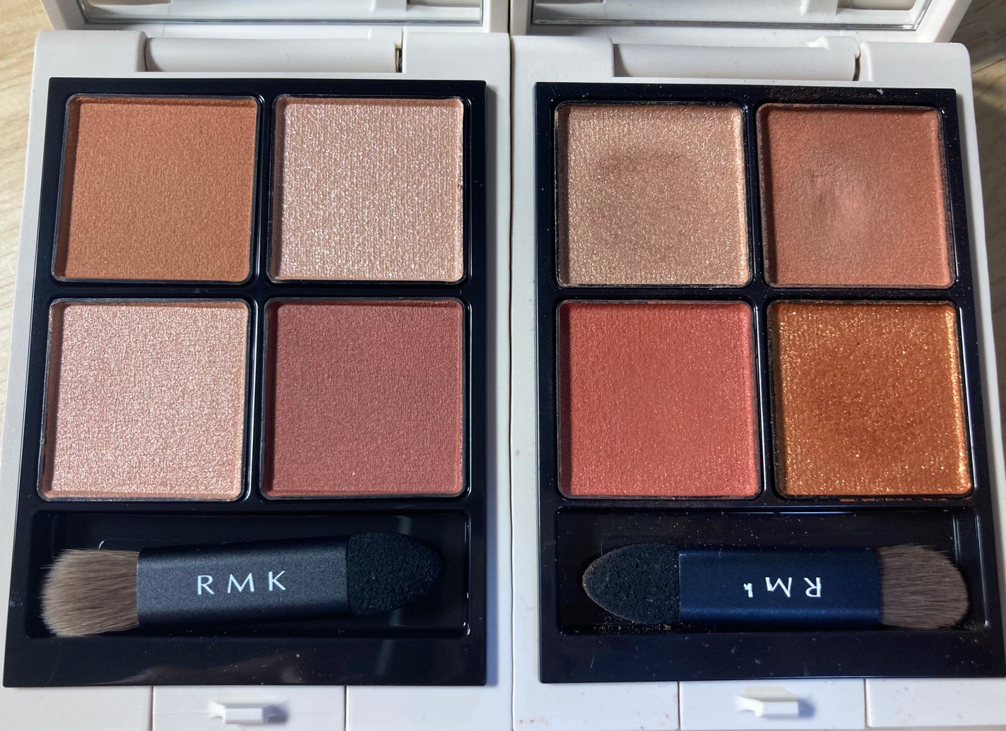 RMK シンクロマティック アイシャドウパレット/RMK/アイシャドウパレットを使ったクチコミ(3枚目)