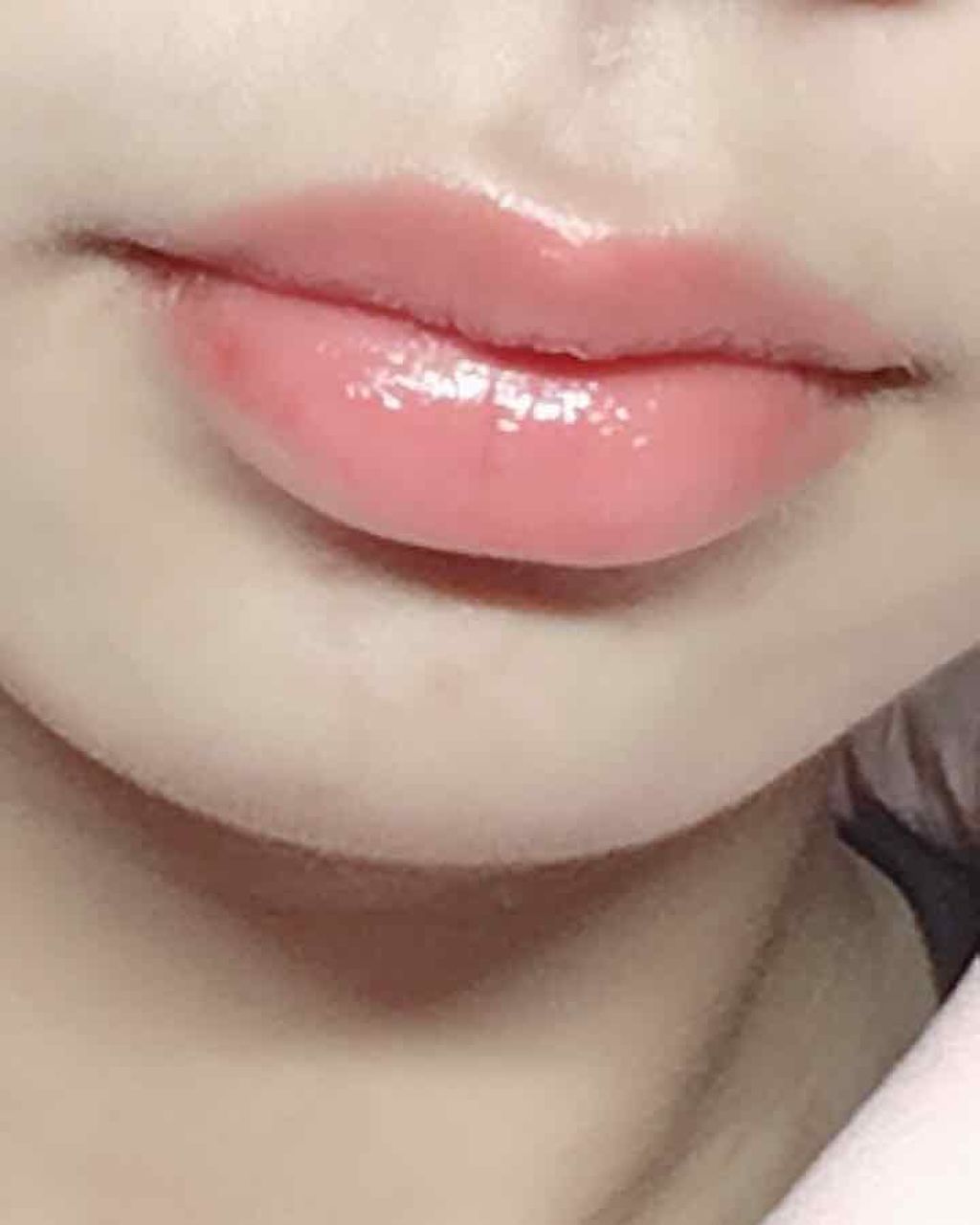 ラスティンググロスリップ/CEZANNE/口紅を使ったクチコミ（3枚目）