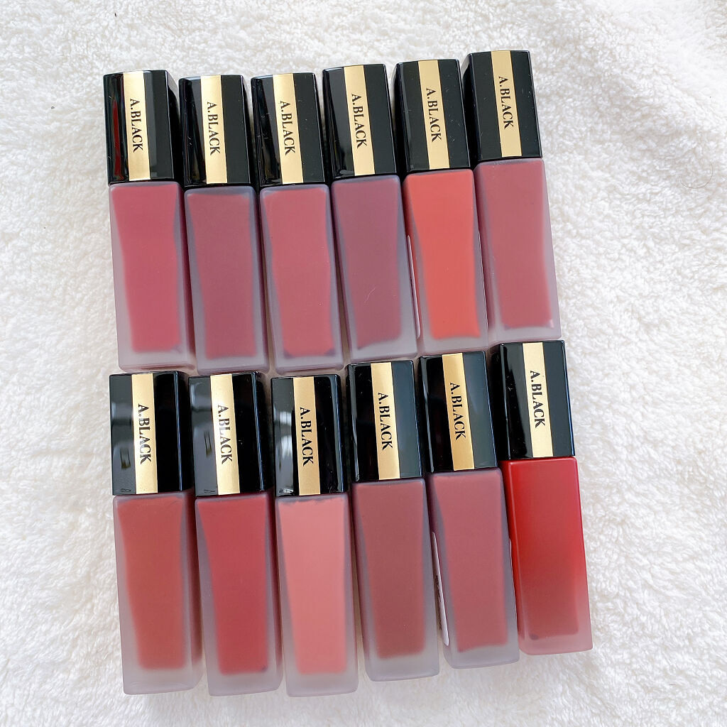 アーティスティックベルベットティント/A.BLACK/リップティントを使ったクチコミ（1枚目）