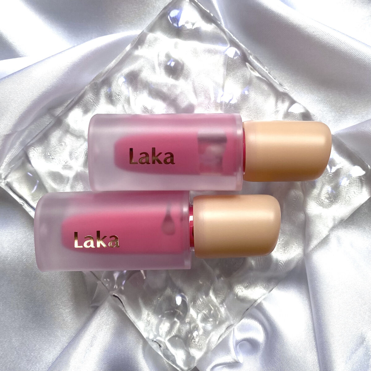 フルーティーグラムティント/Laka/リップティントを使ったクチコミ（2枚目）