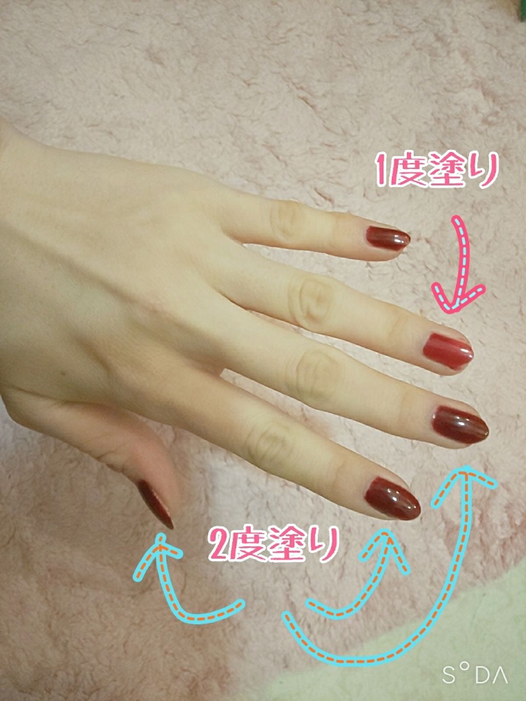 ミニネイル/パラドゥ/マニキュアを使ったクチコミ(2枚目)