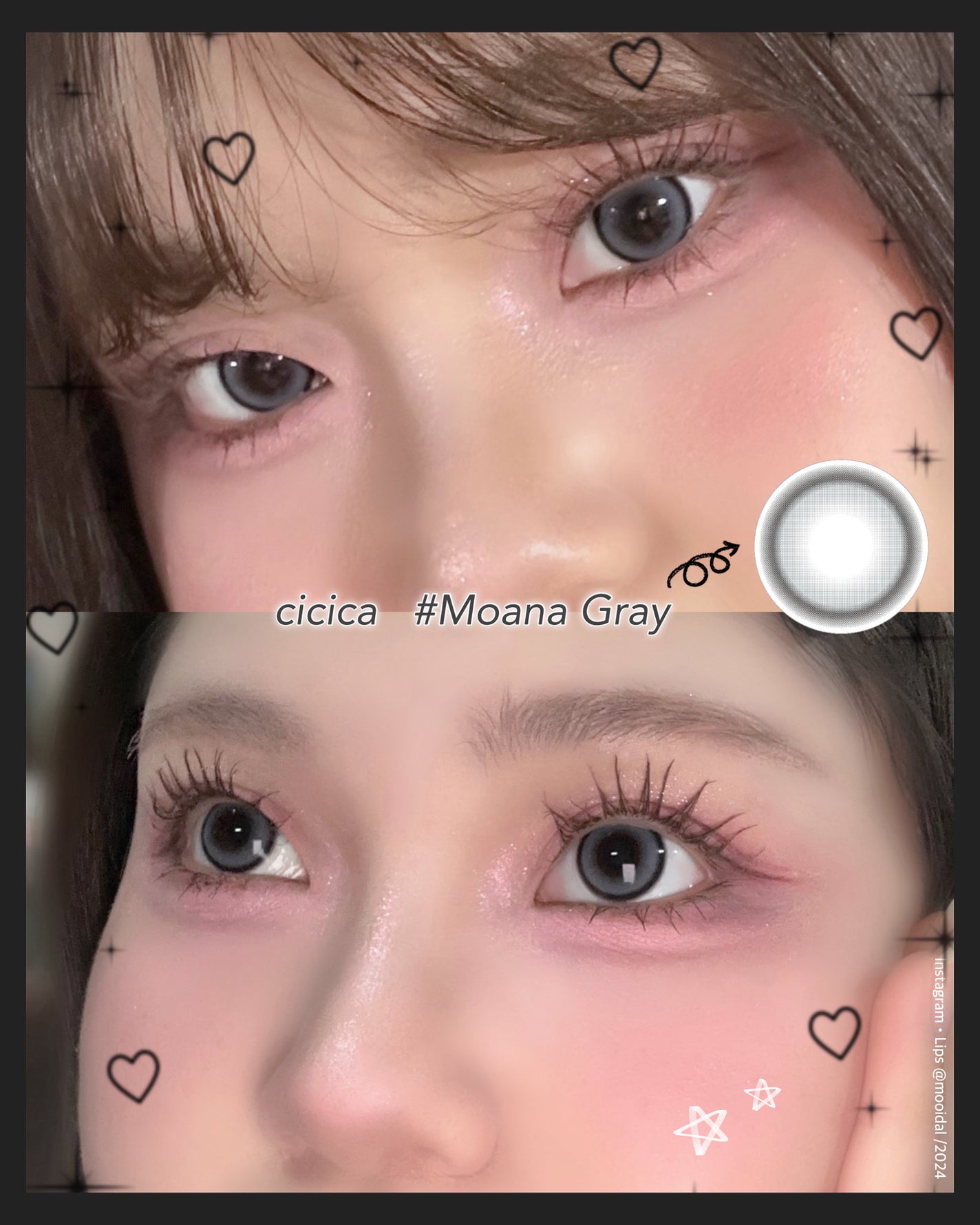 cicica 1day/cicica/ワンデー(1DAY)カラコンを使ったクチコミ(1枚目)