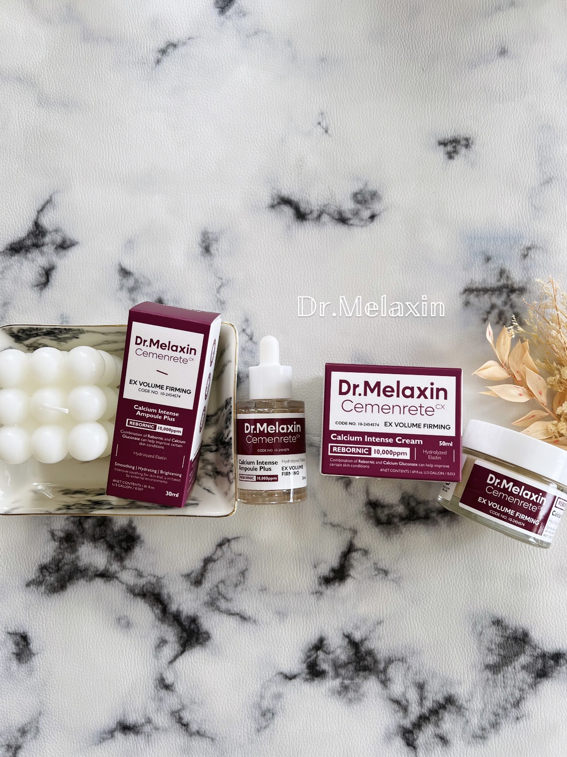 Cemenrete Calcium Intense Cream/Dr.Melaxin/フェイスクリームを使ったクチコミ（1枚目）